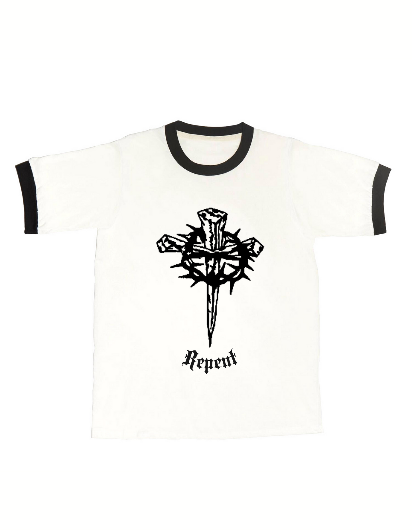 RINGED CROSS TEE